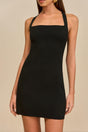 SIAM KNIT DRESS - BLACK