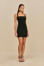 SIAM KNIT DRESS - BLACK