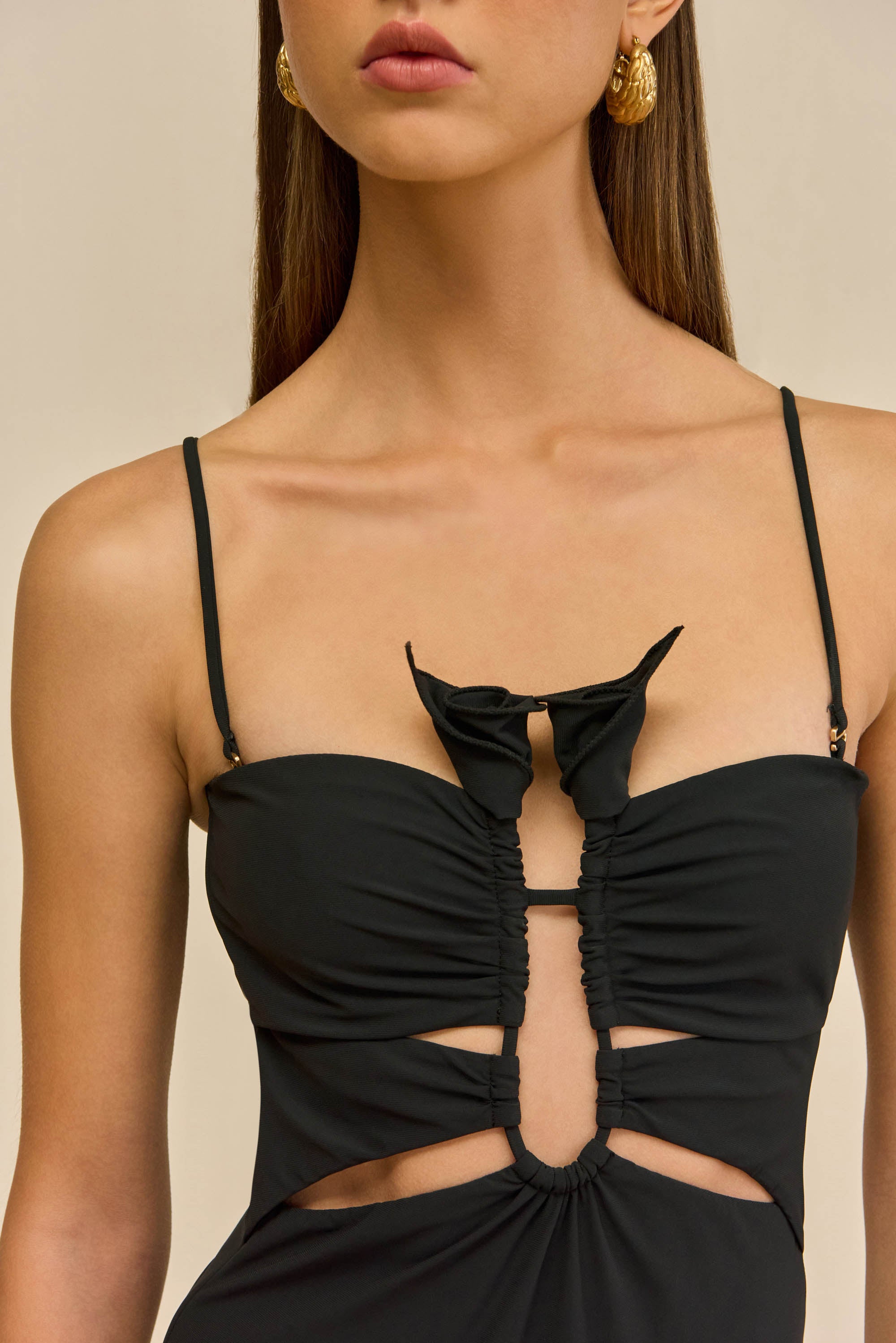 CELESTINE ONE PIECE - BLACK