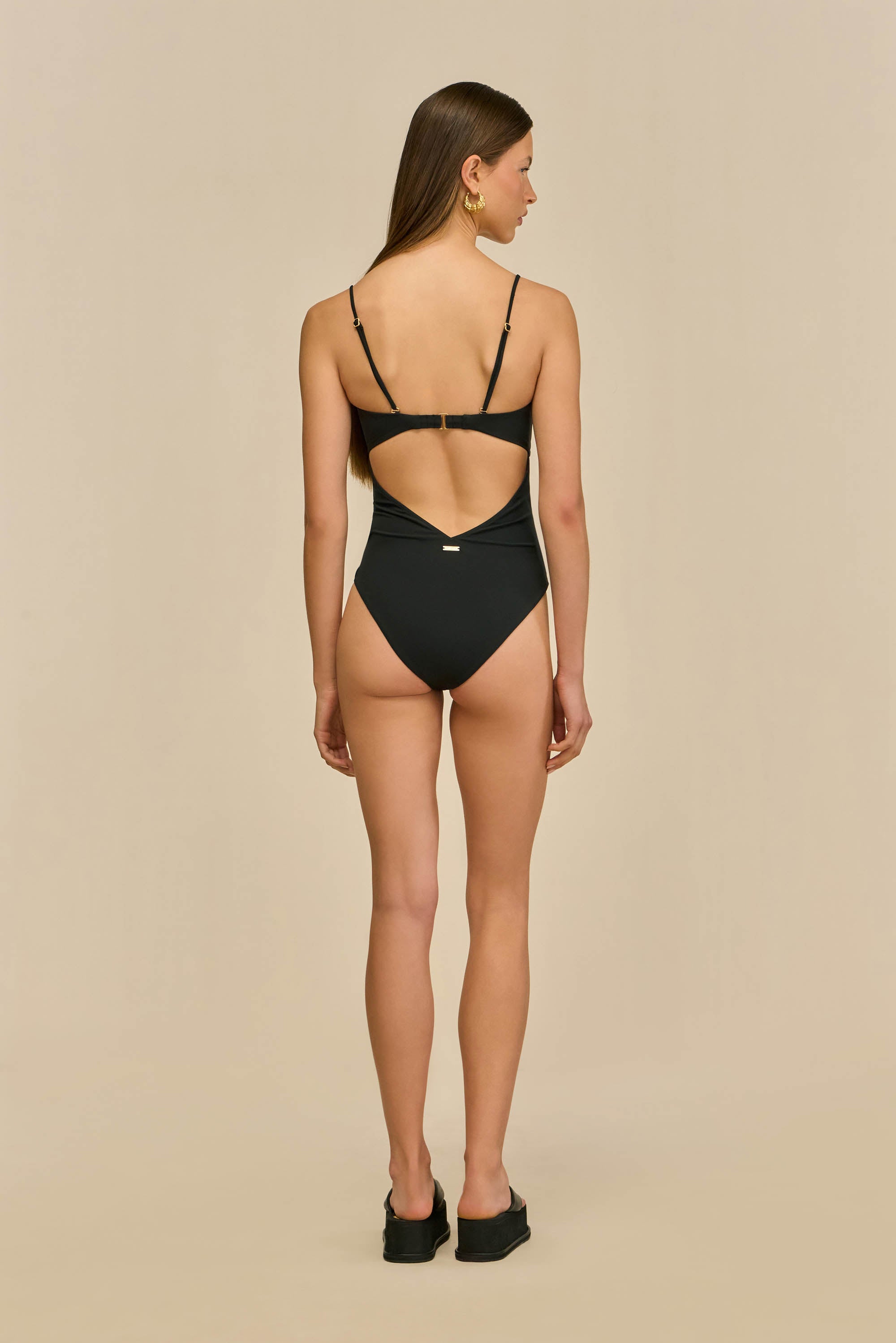 CELESTINE ONE PIECE - BLACK