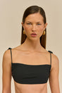 MAEVA BIKINI TOP - BLACK