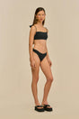 MAEVA BIKINI TOP - BLACK
