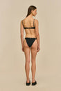 GRETA BIKINI TOP - BLACK