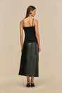 LENNON KNIT TOP - BLACK