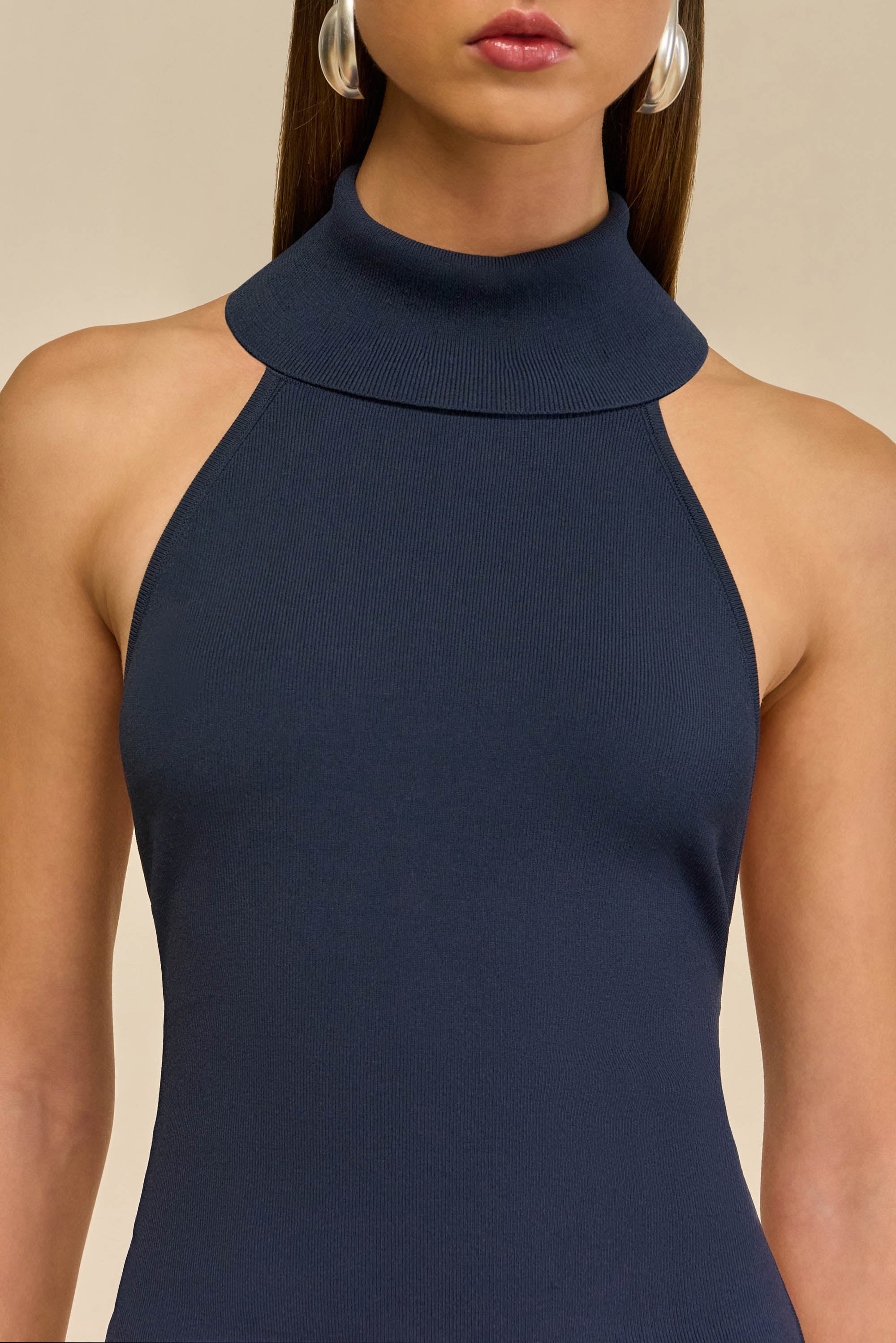 WAKE KNIT TOP - DEEP LAKE