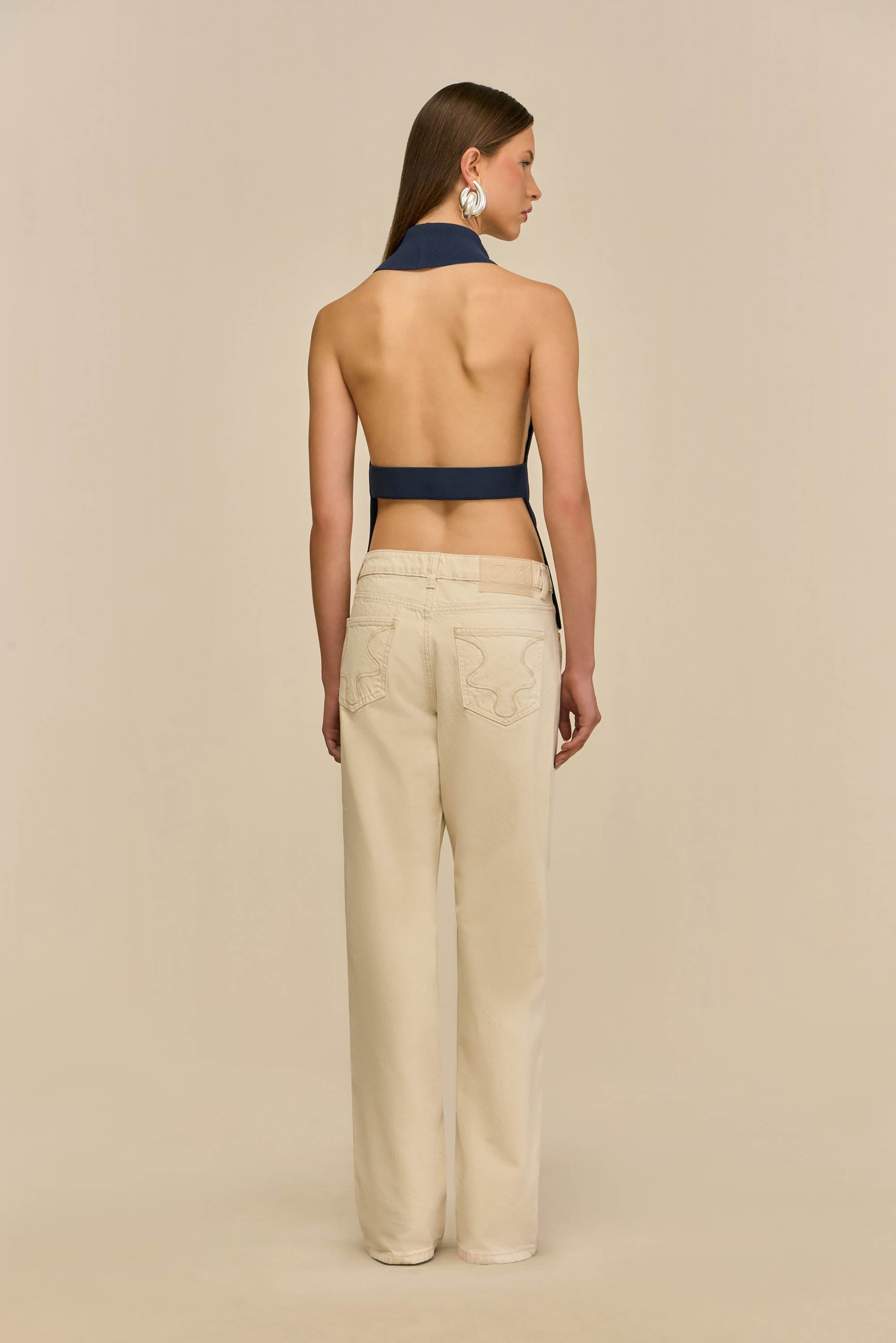 WAKE KNIT TOP - DEEP LAKE