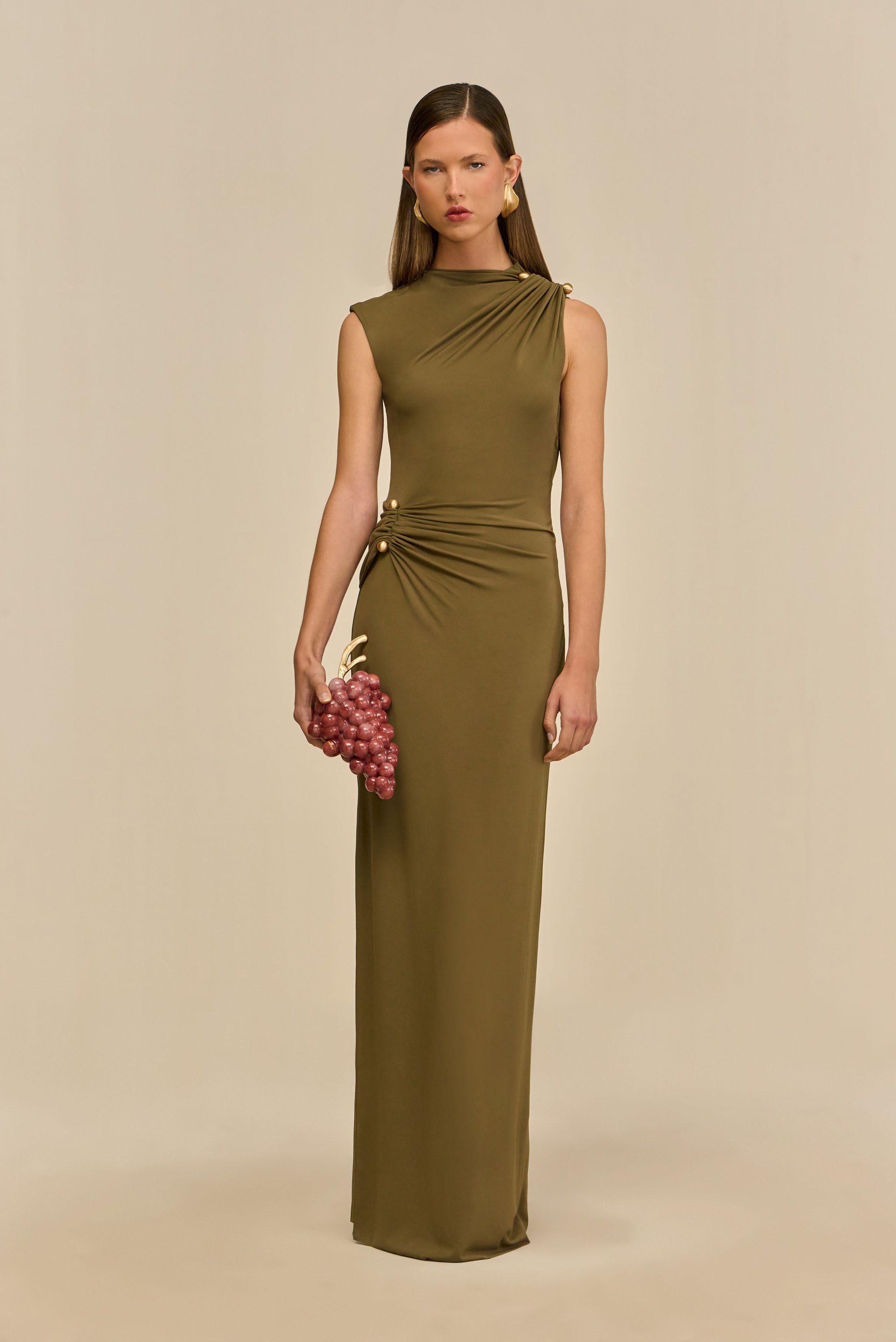 IZOLA GOWN - ROSEMARY
