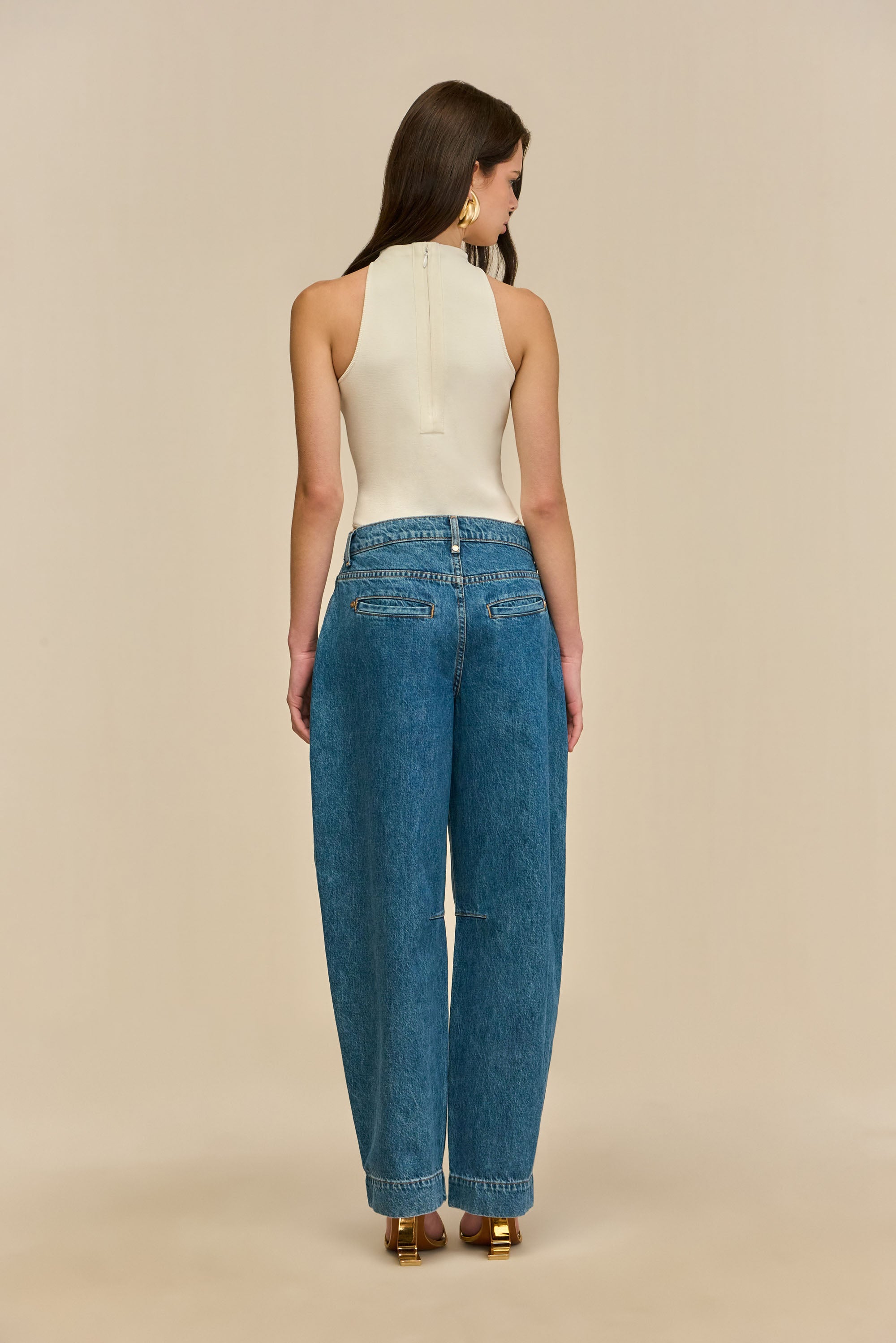 CASSIUS KNIT BODYSUIT - OFF WHITE