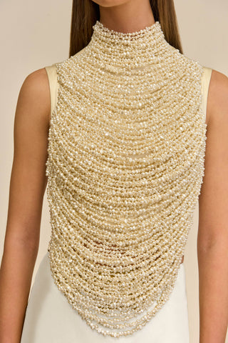 TARAJI TOP - PEARL