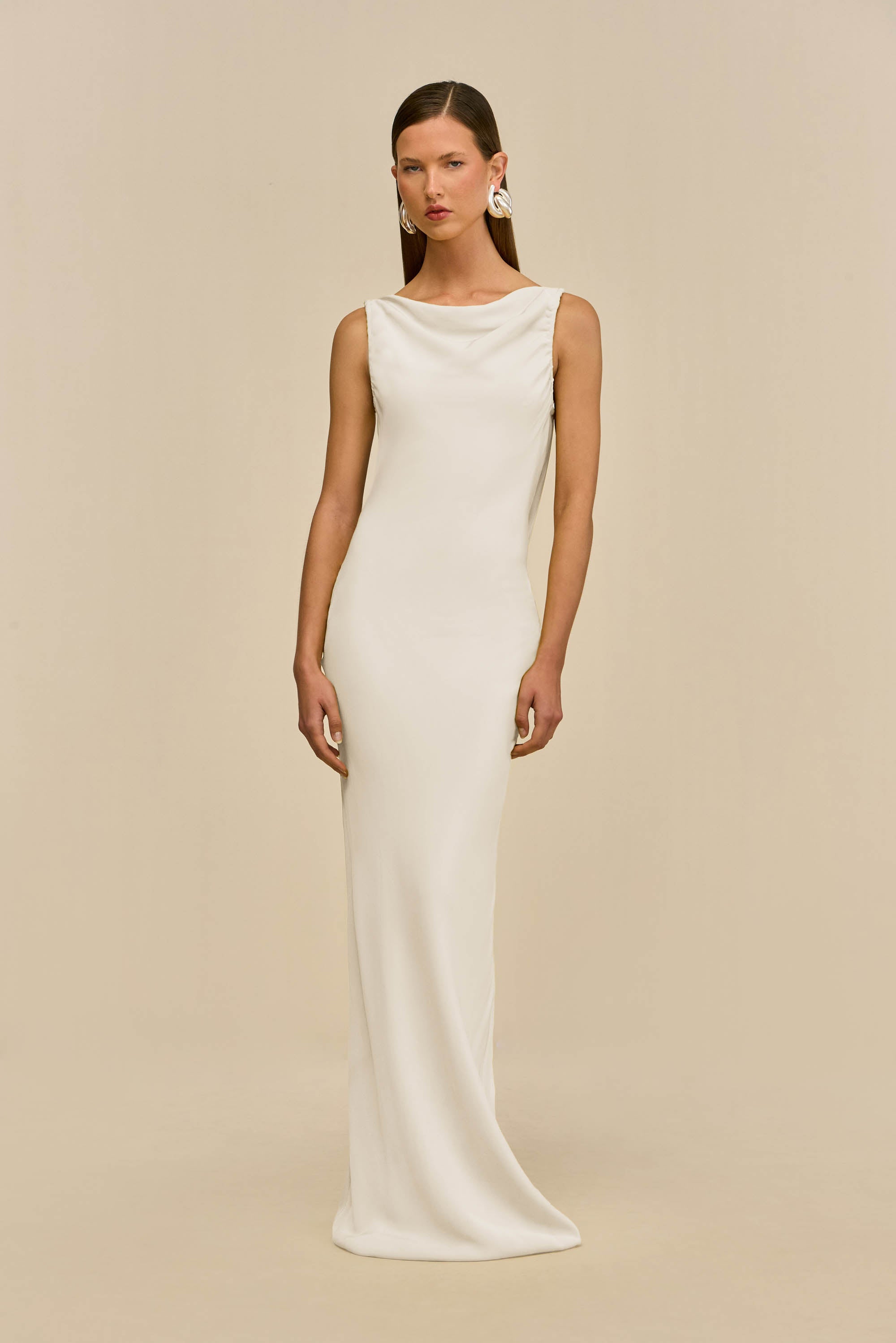 CELESTINA GOWN - OFF WHITE