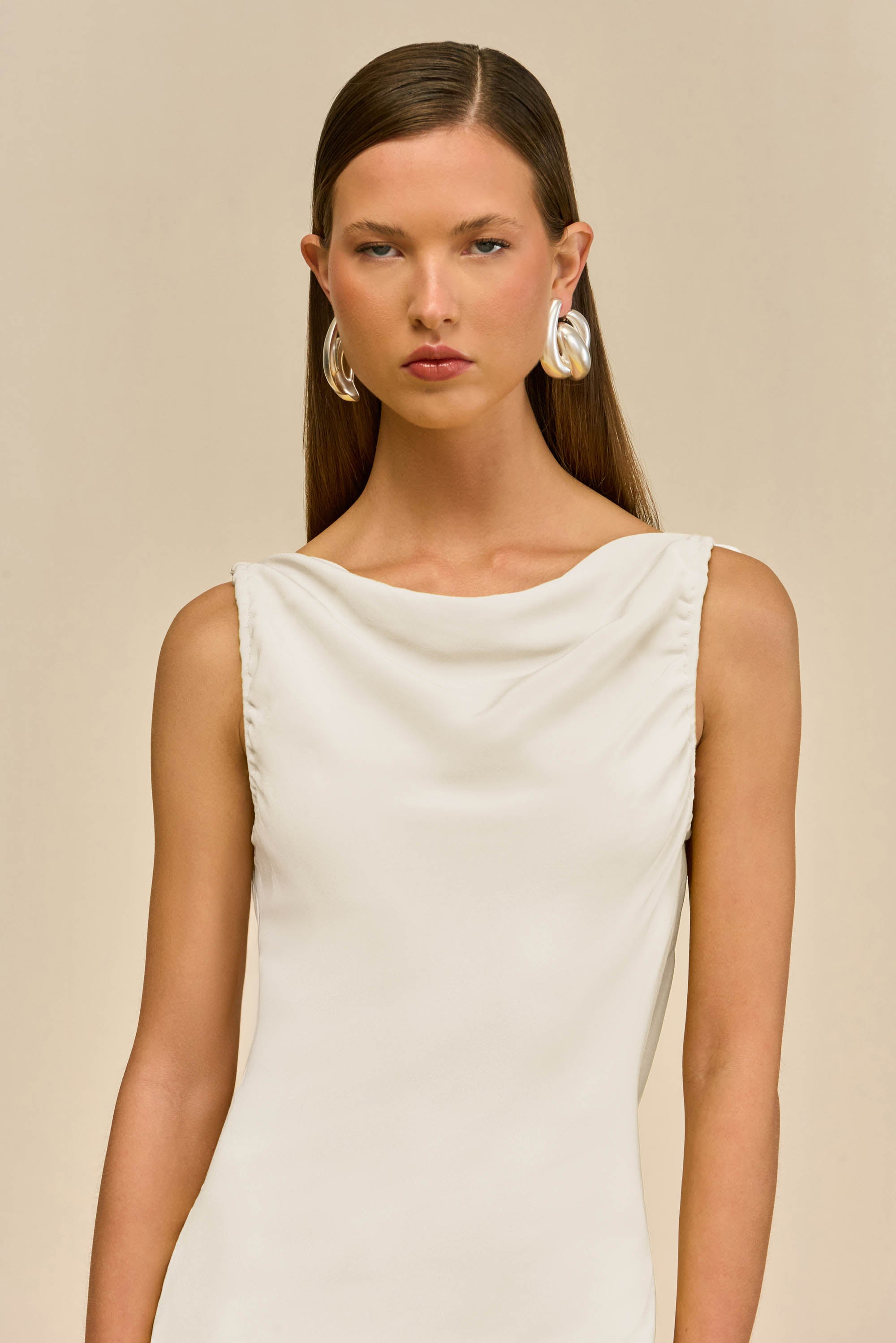 CELESTINA GOWN - OFF WHITE