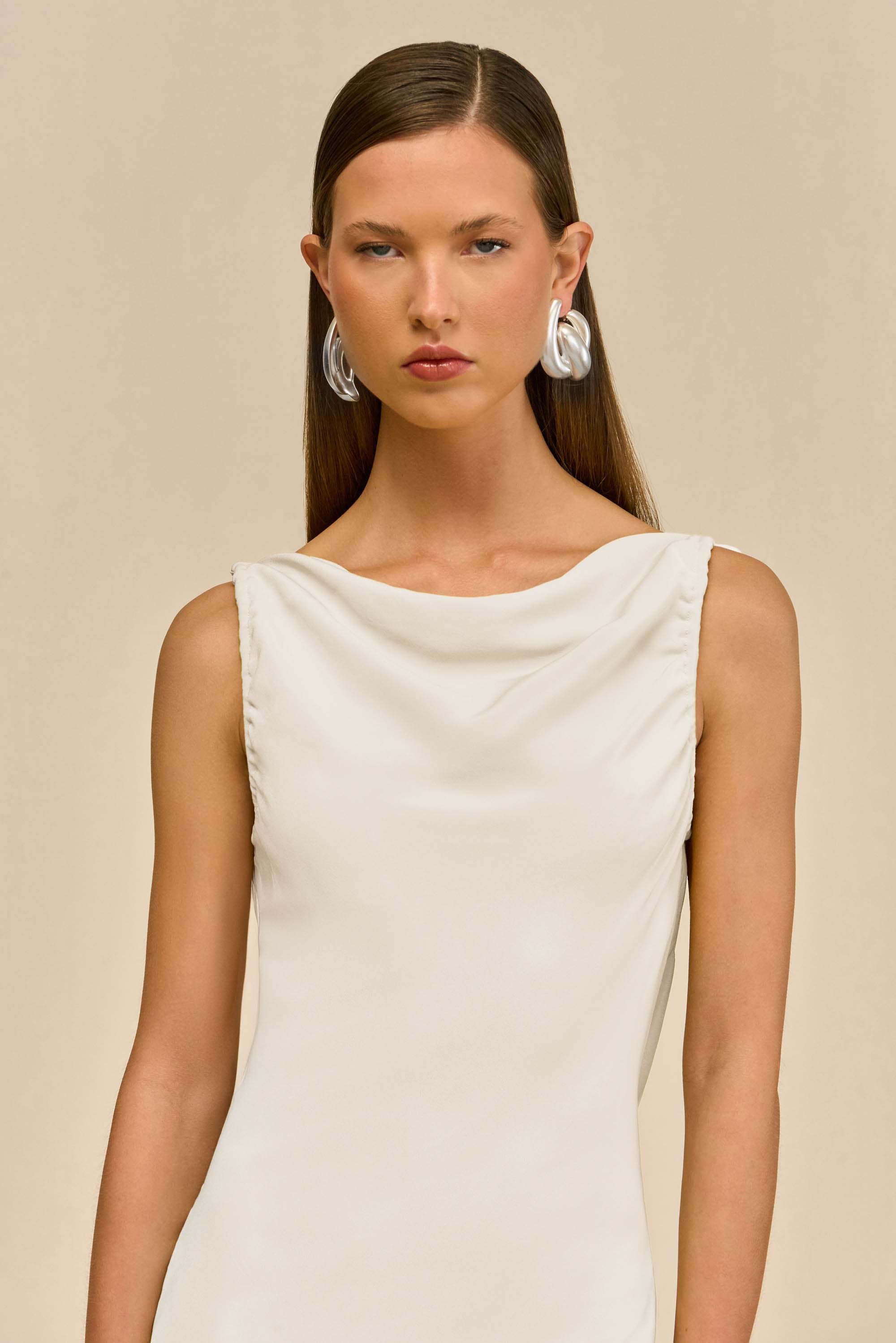 CELESTINA GOWN - OFF WHITE