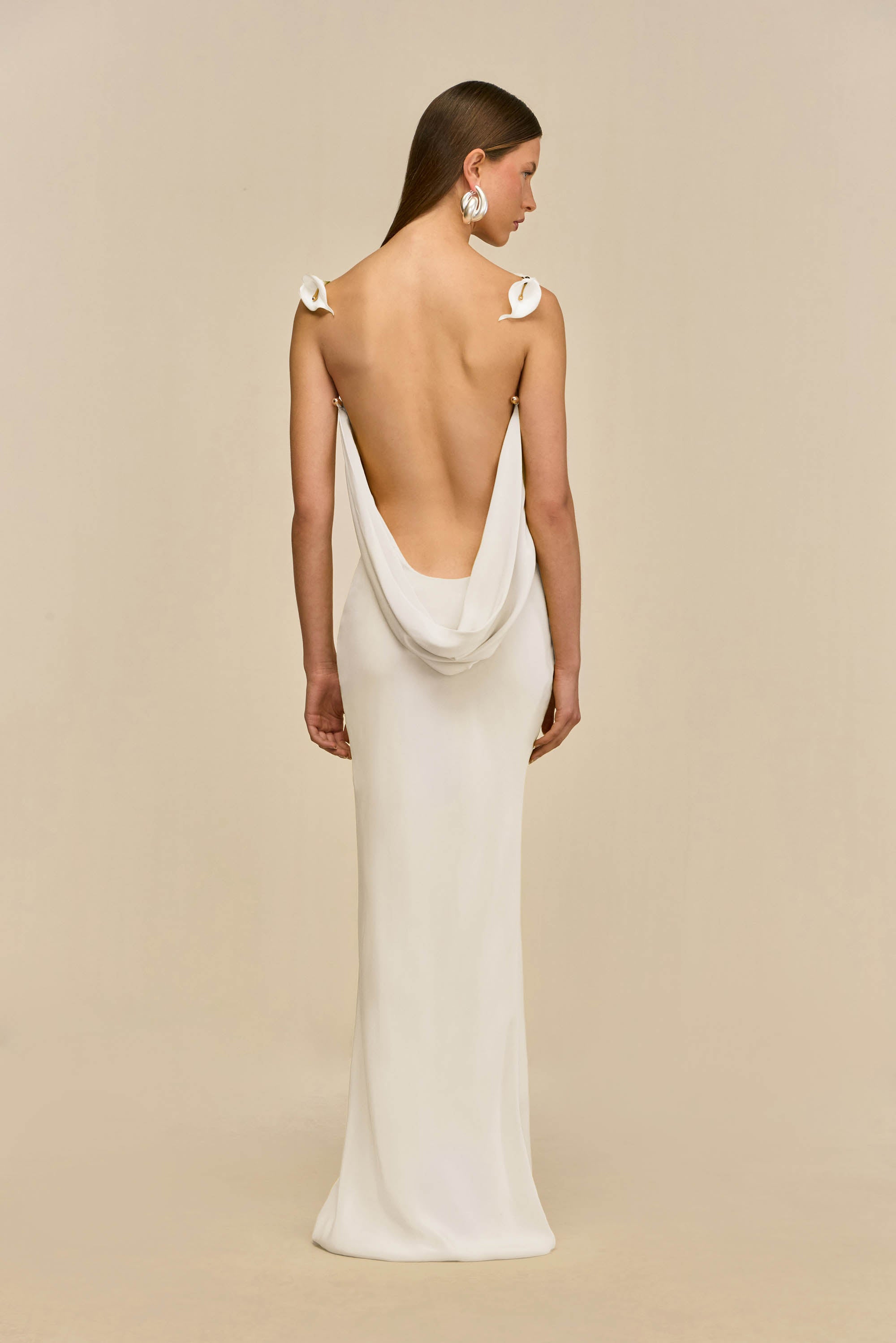 CELESTINA GOWN - OFF WHITE