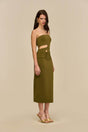 BRUNELO KNIT DRESS - ROSEMARY