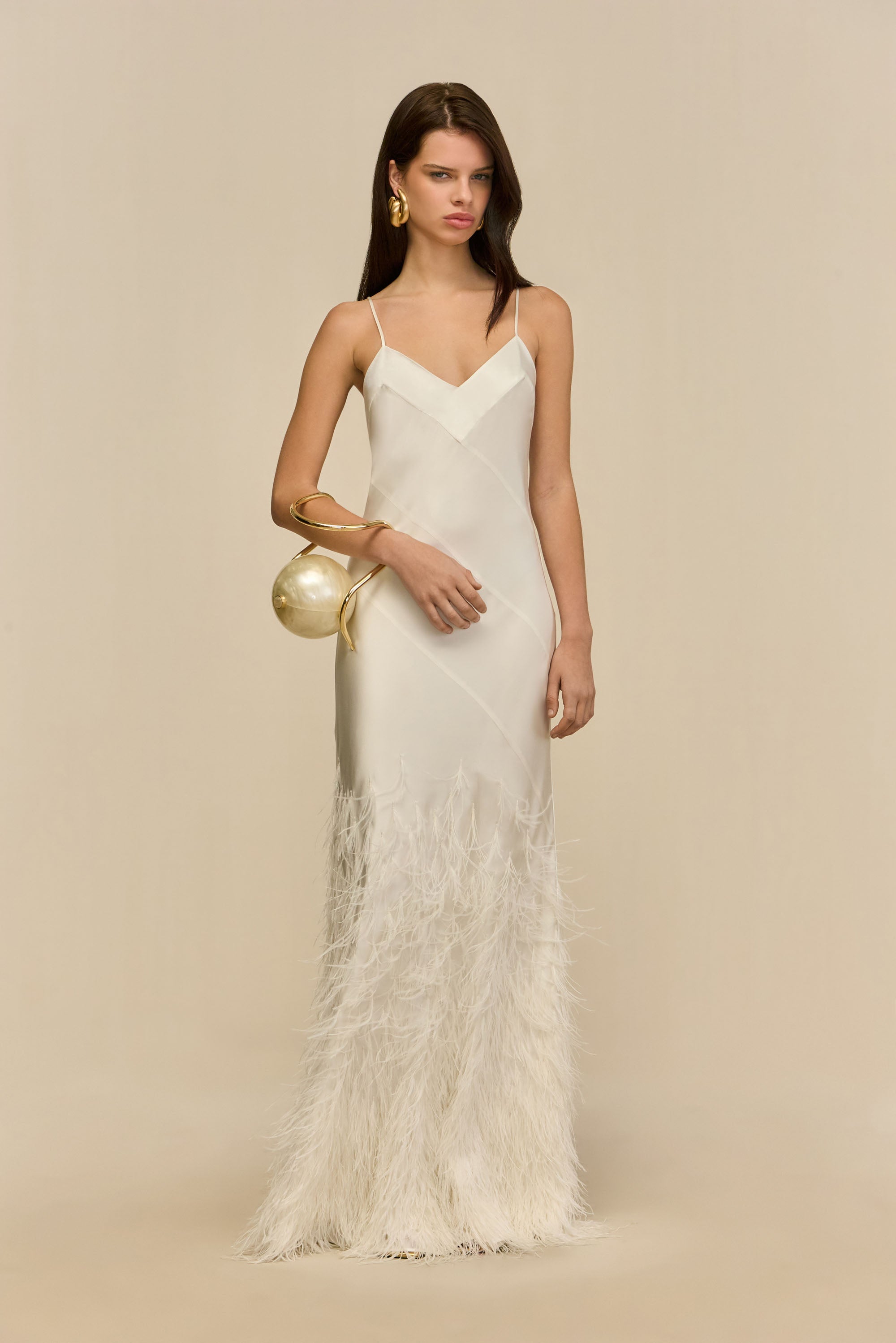 HANSAL GOWN - OFF WHITE