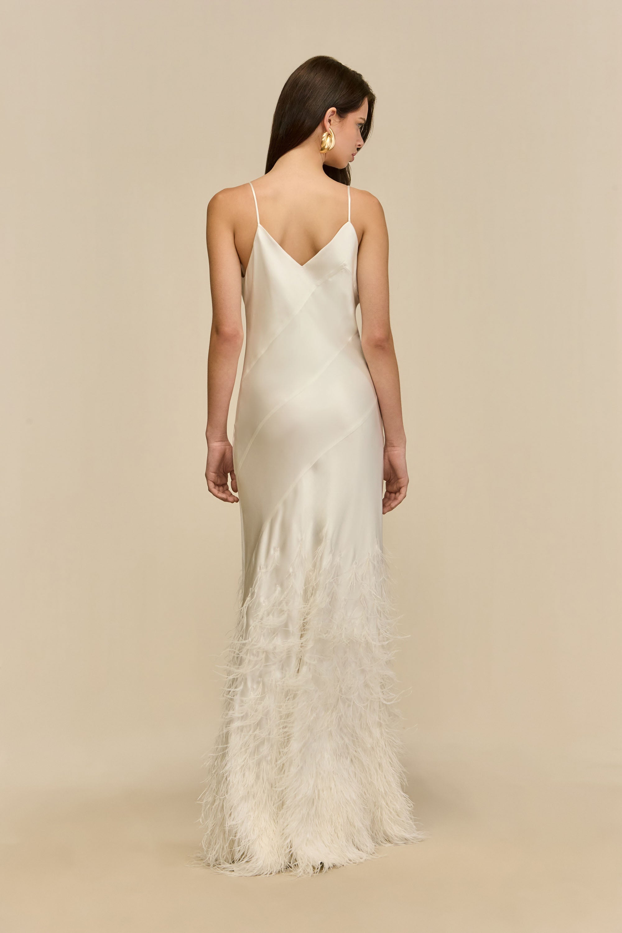 HANSAL GOWN - OFF WHITE