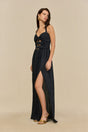 NAILAH GOWN - DEEP LAKE