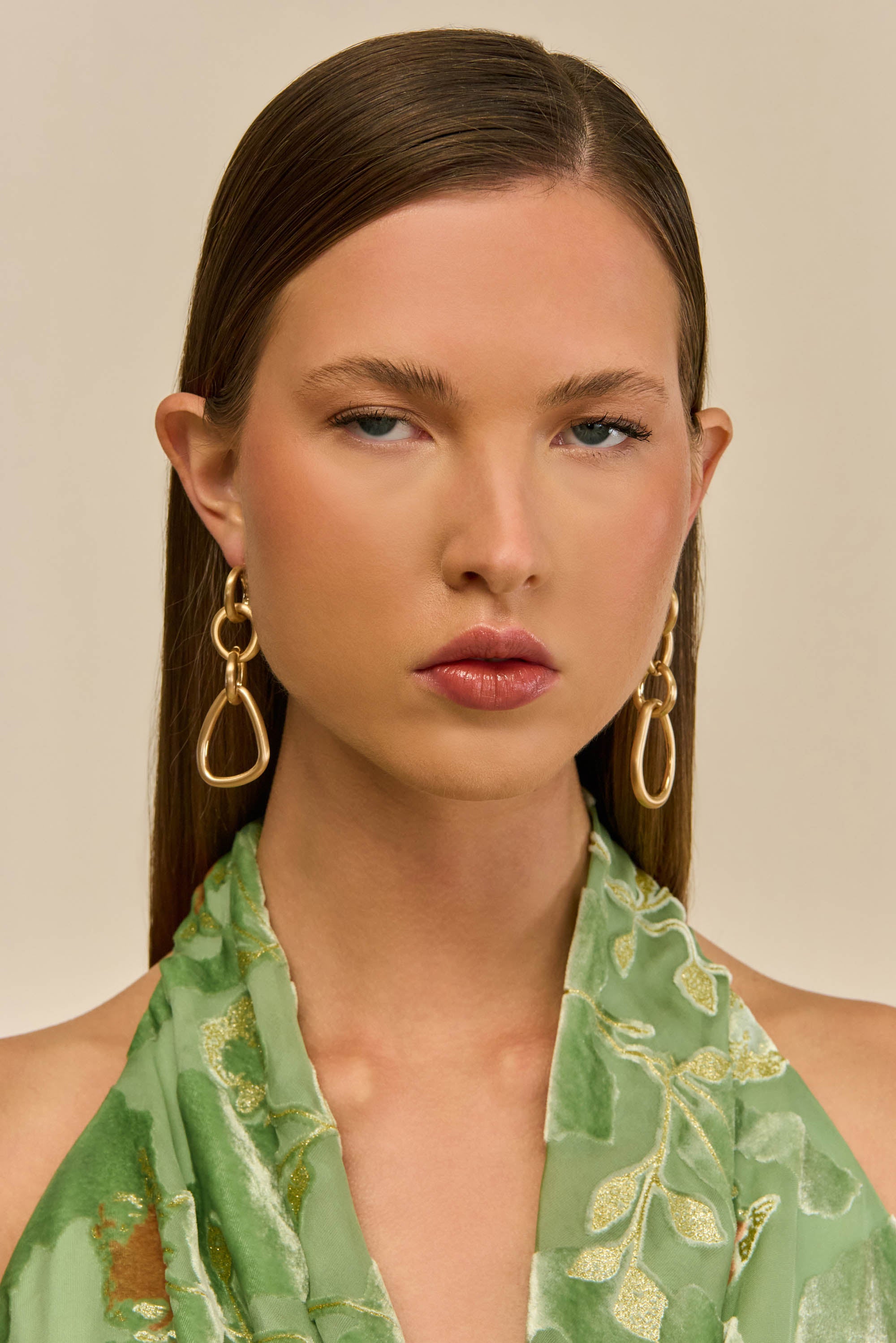 REYES EARRING - BRASS