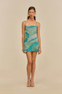 BEBE DRESS - LANDSCAPE PRINT