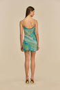 BEBE DRESS - LANDSCAPE PRINT