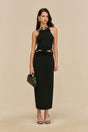 JENA KNIT DRESS - BLACK