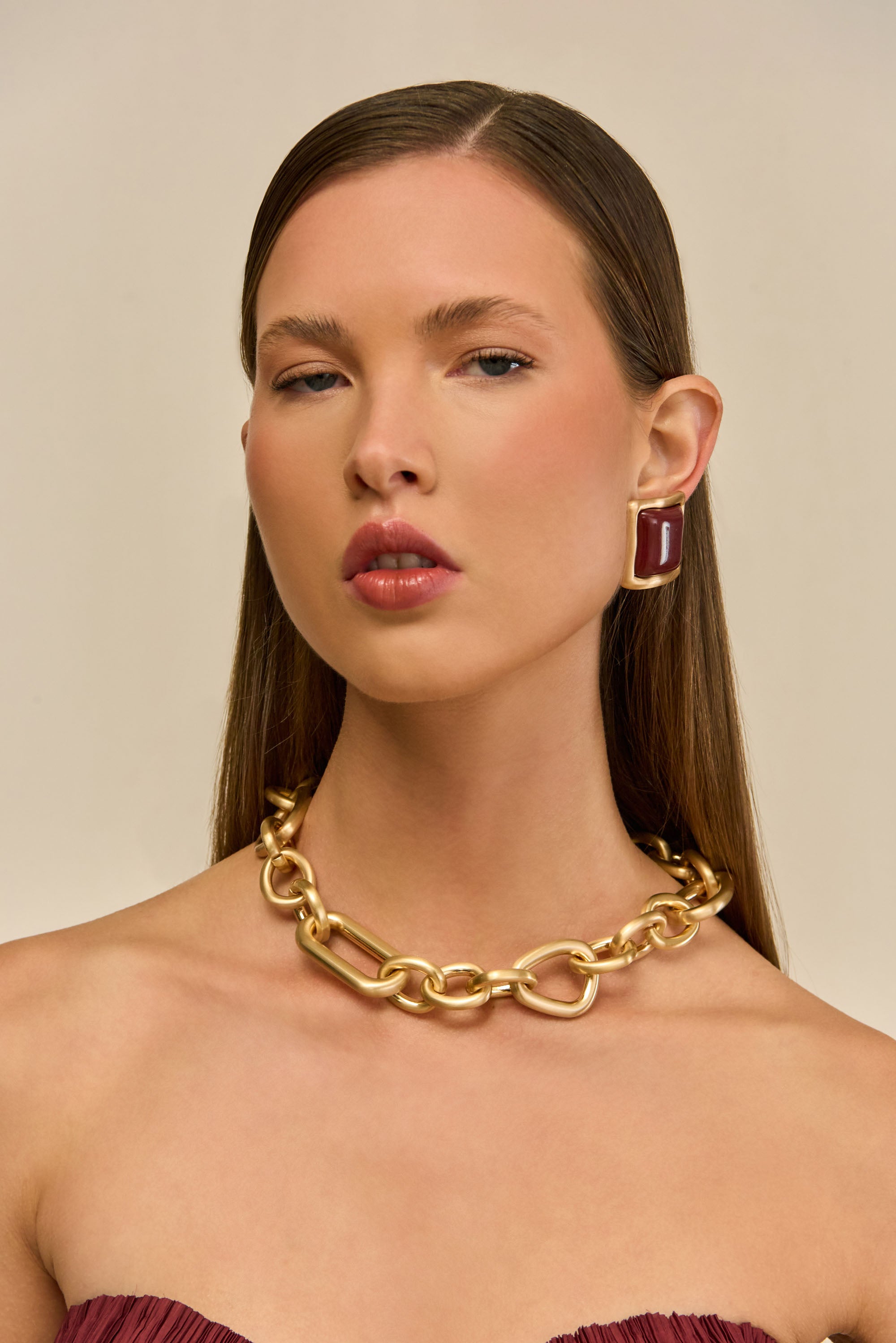 REYES NECKLACE - BRASS