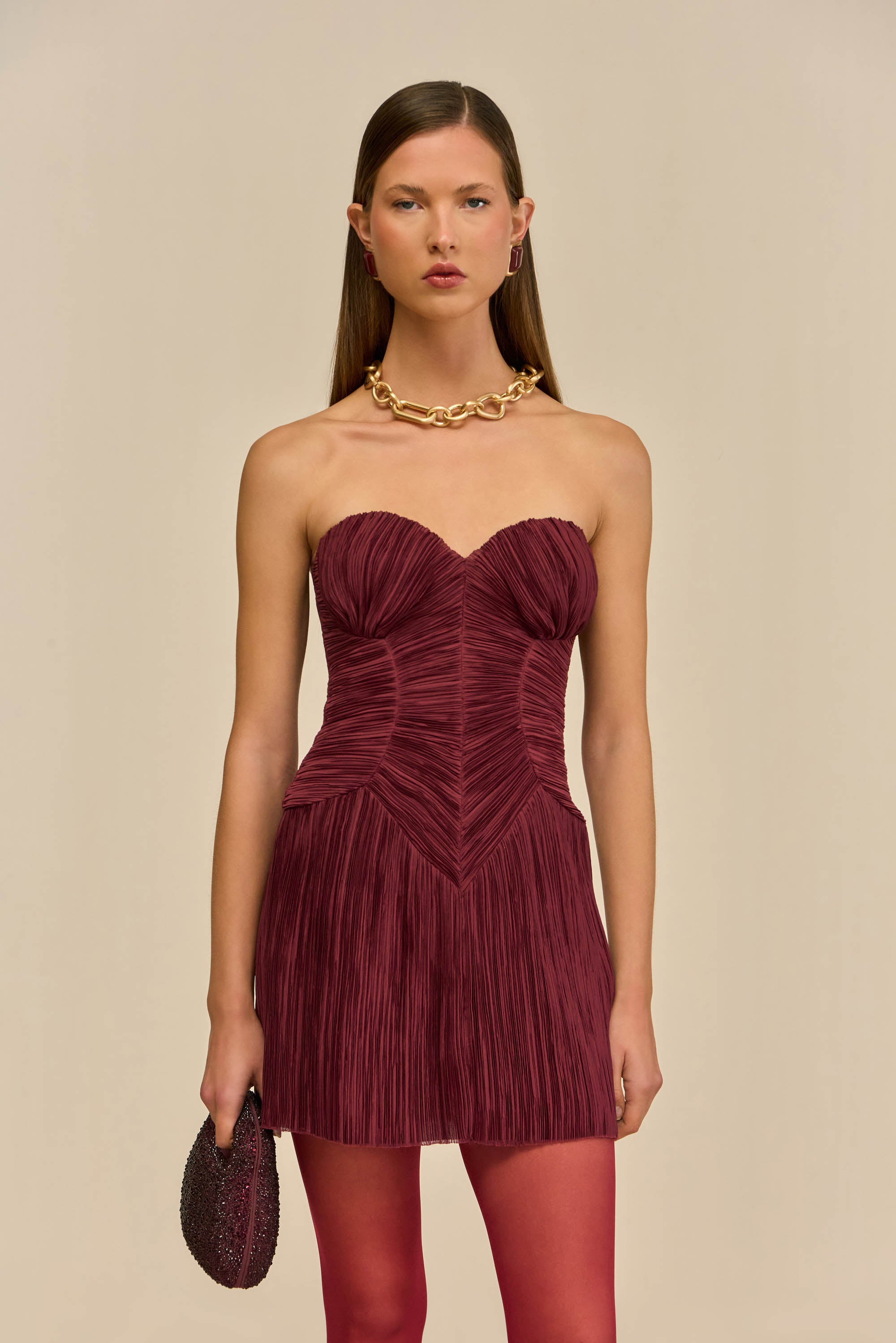 NELLA DRESS - CHIANTI