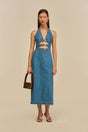 ESTELLE DRESS - STONE WASH