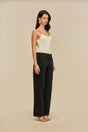 KASSANDRA KNIT TOP - OFF WHITE