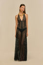 MALIKA COVERUP DRESS - BLACK