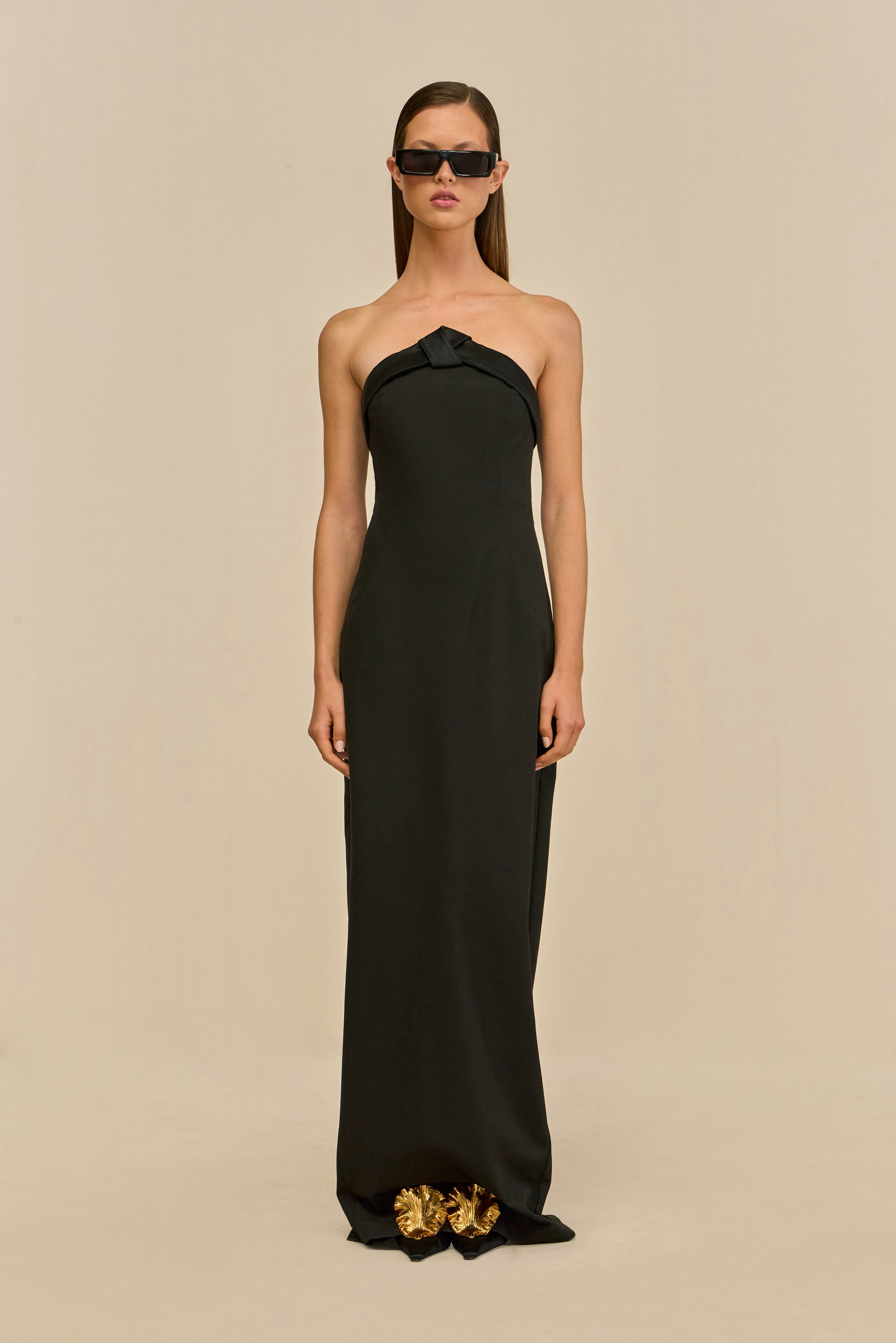 AMANAH GOWN - BLACK