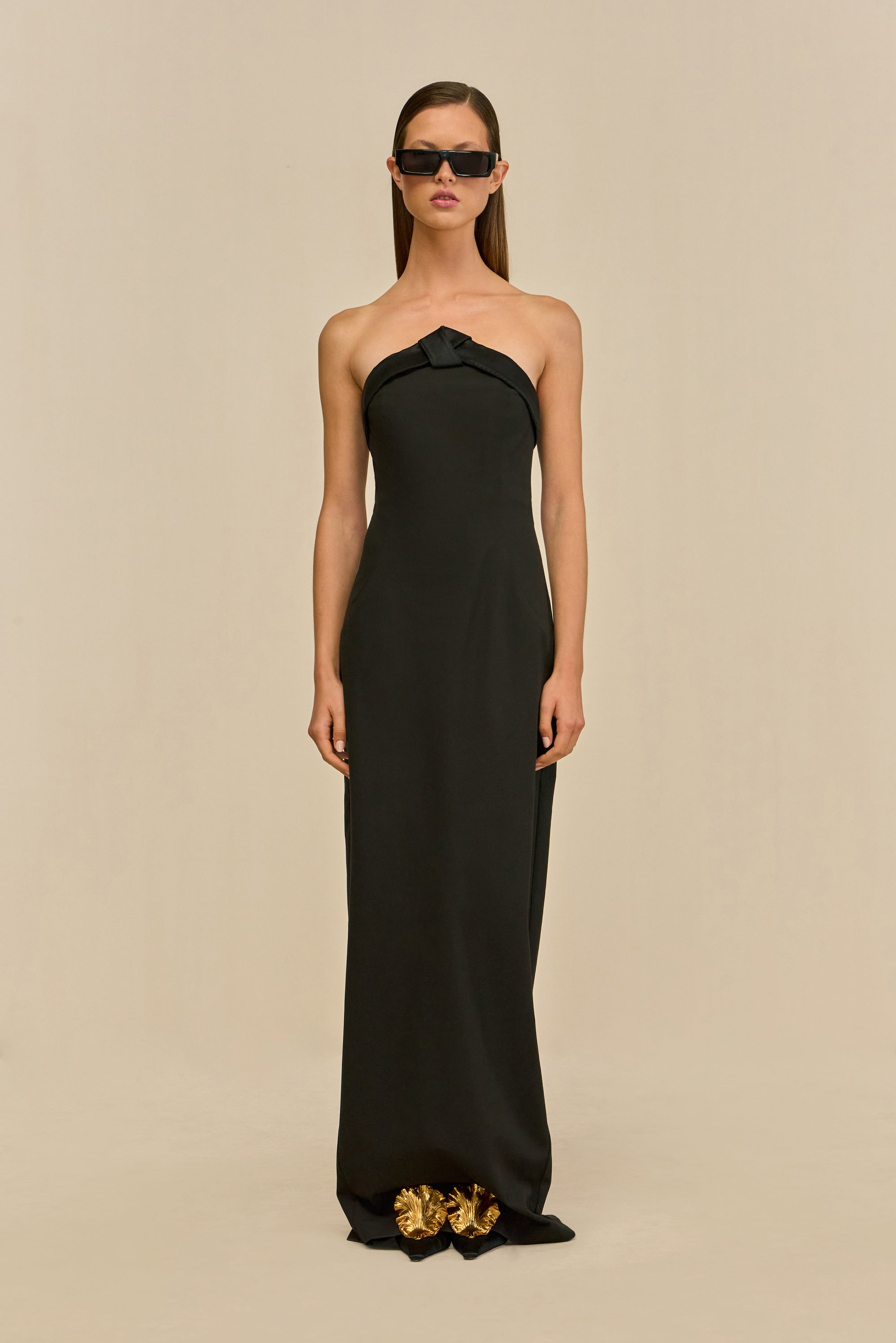 AMANAH GOWN - BLACK