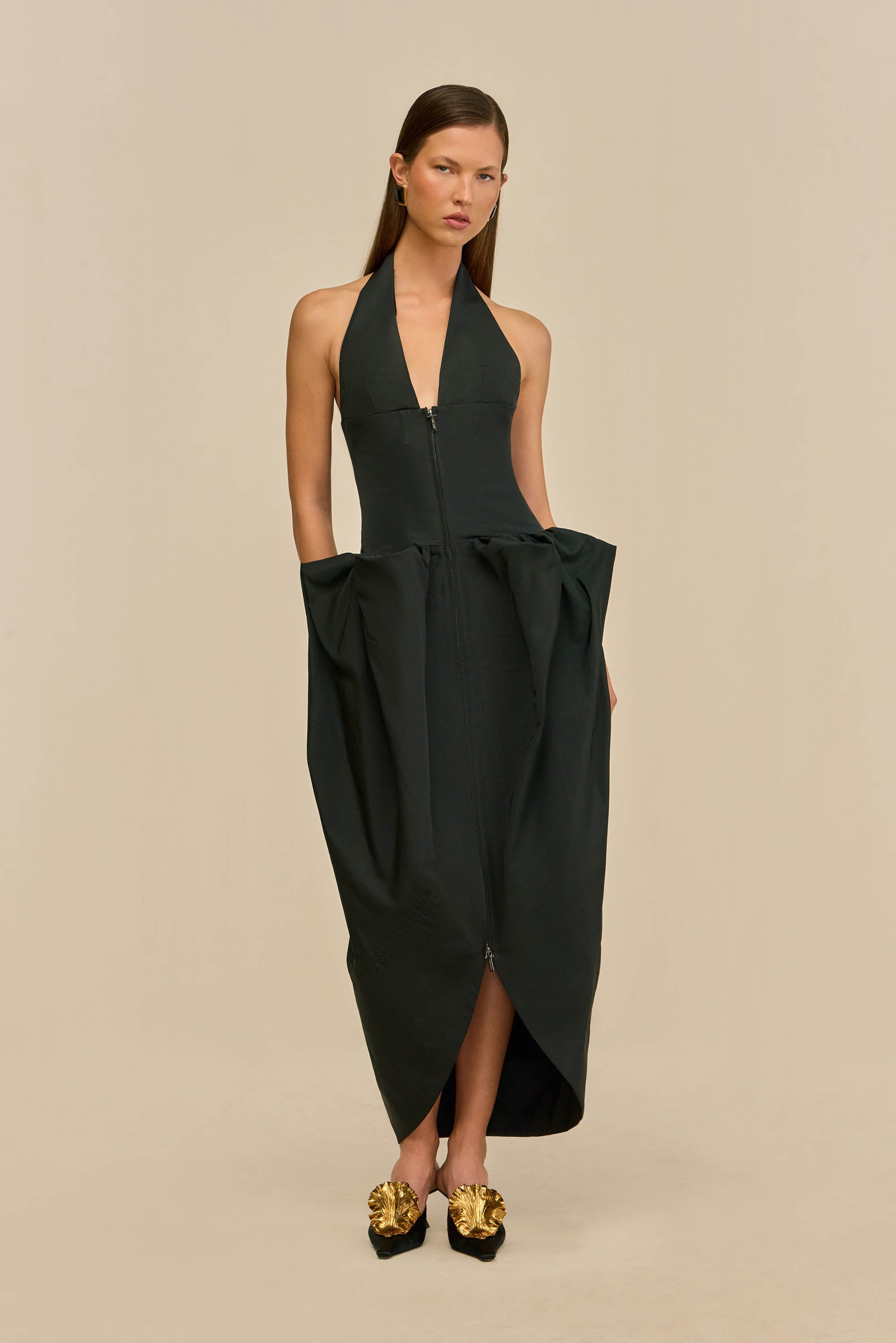 SAMYA DRESS - BLACK