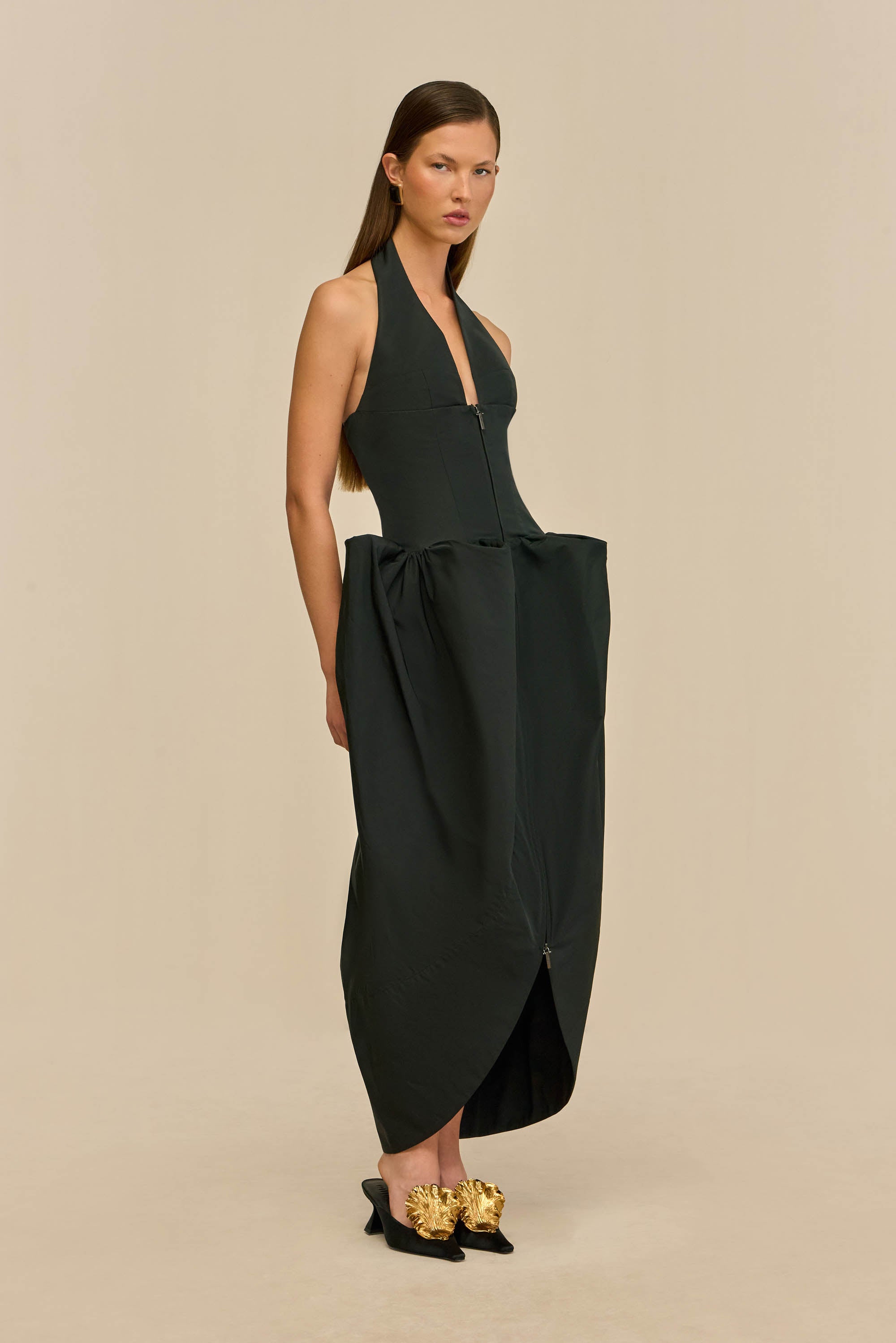 SAMYA DRESS - BLACK