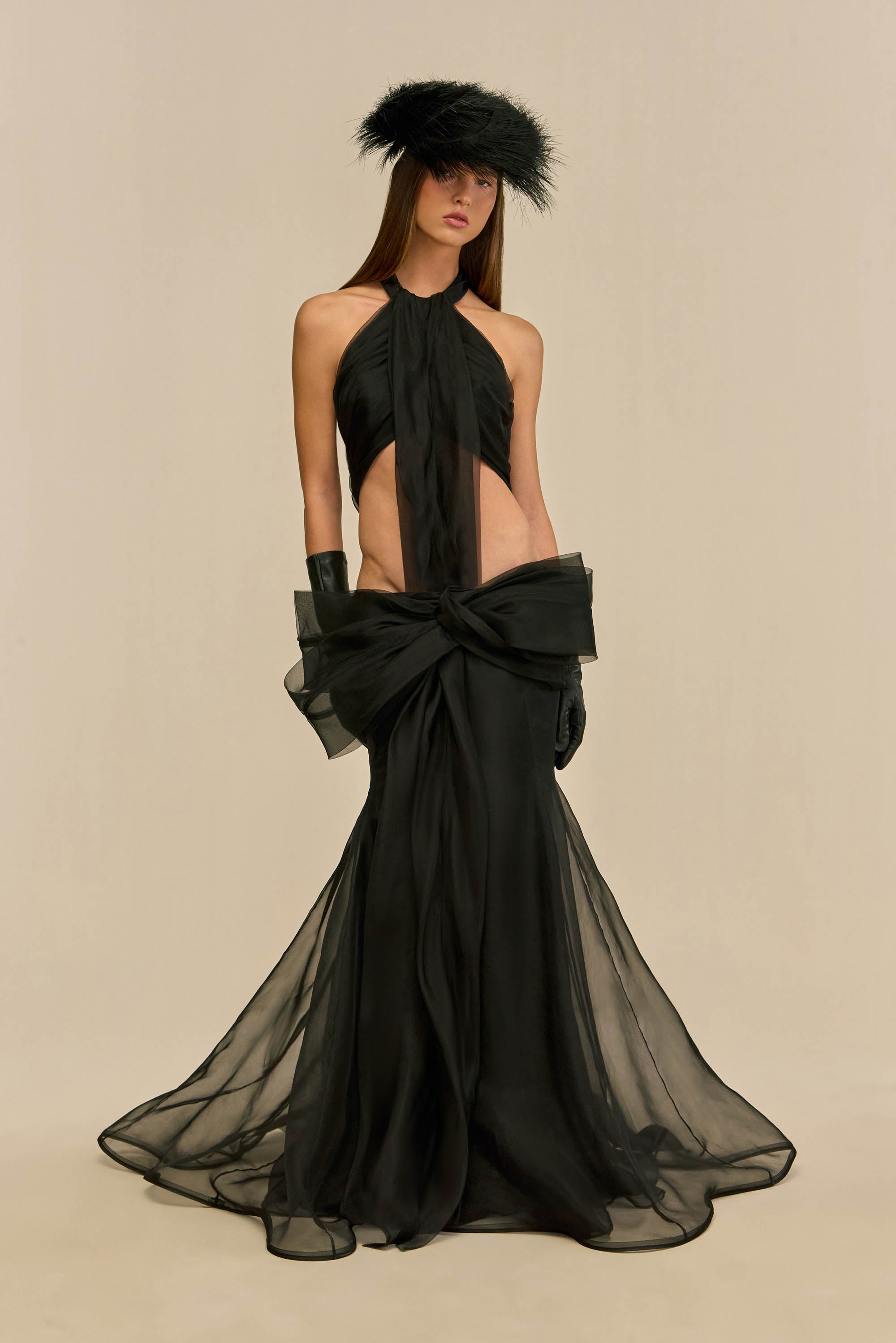 JANNAH GOWN - BLACK