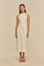 MOLLIE KNIT DRESS - OFF WHITE
