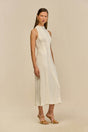 MOLLIE KNIT DRESS - OFF WHITE