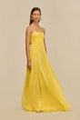 RITZ DRESS - CANARY