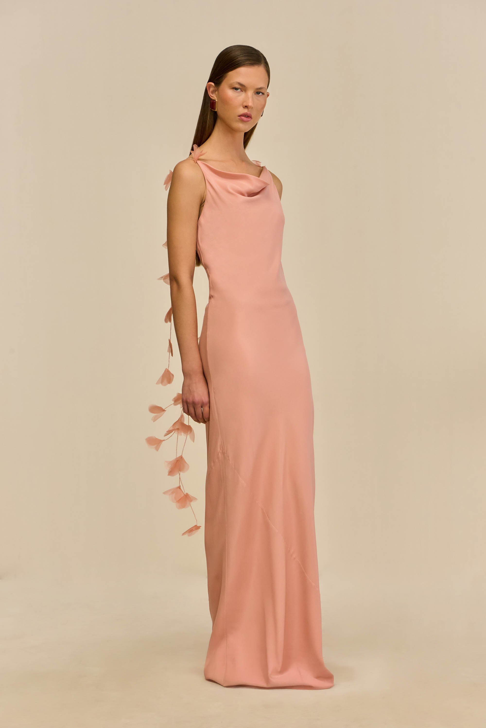 NYMERIA GOWN - PETAL PINK