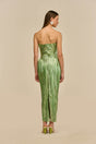 ASHIKA GOWN - SPEARMINT METALLIC