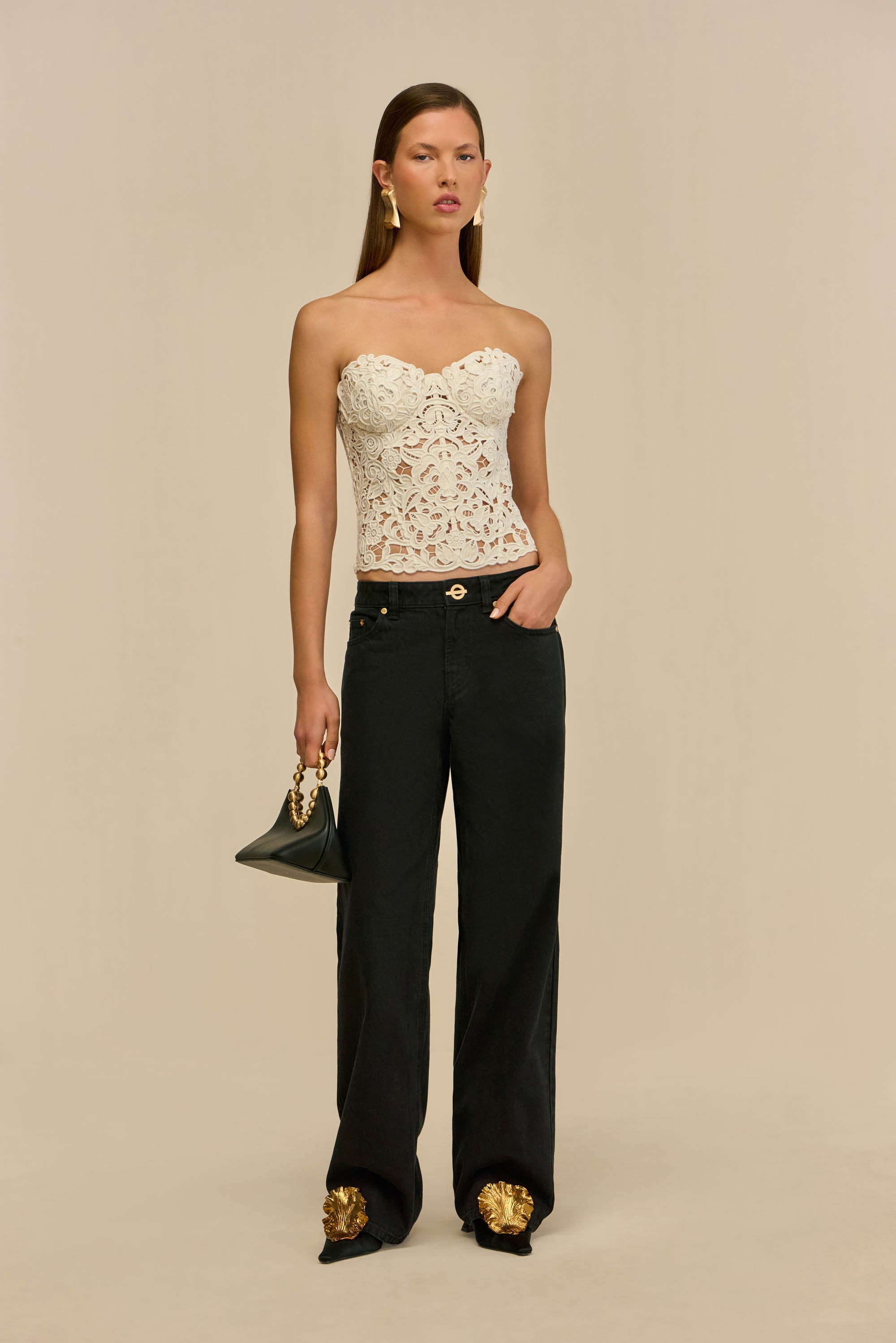 ZAIRE TOP - OFF WHITE