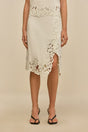 SHAYA SKIRT - OFF WHITE
