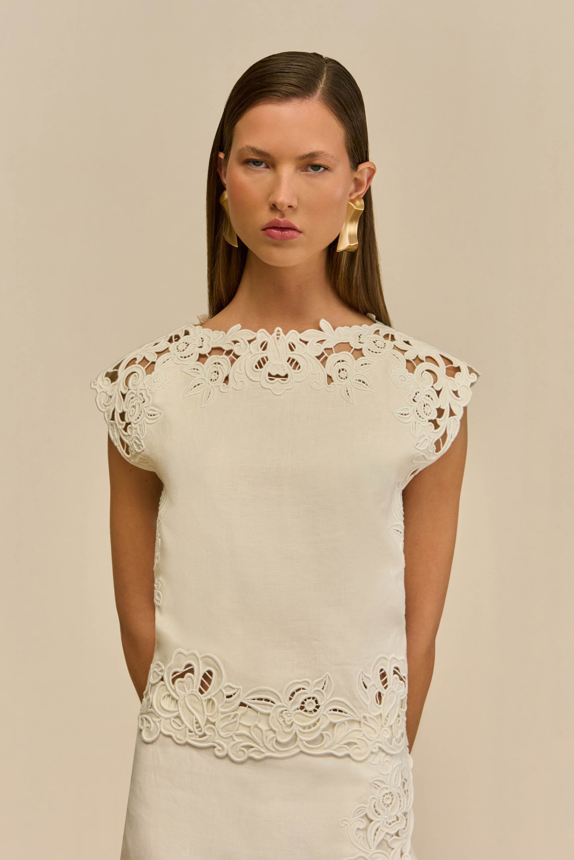 DESTRY TOP - OFF WHITE