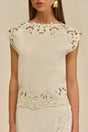 DESTRY TOP - OFF WHITE