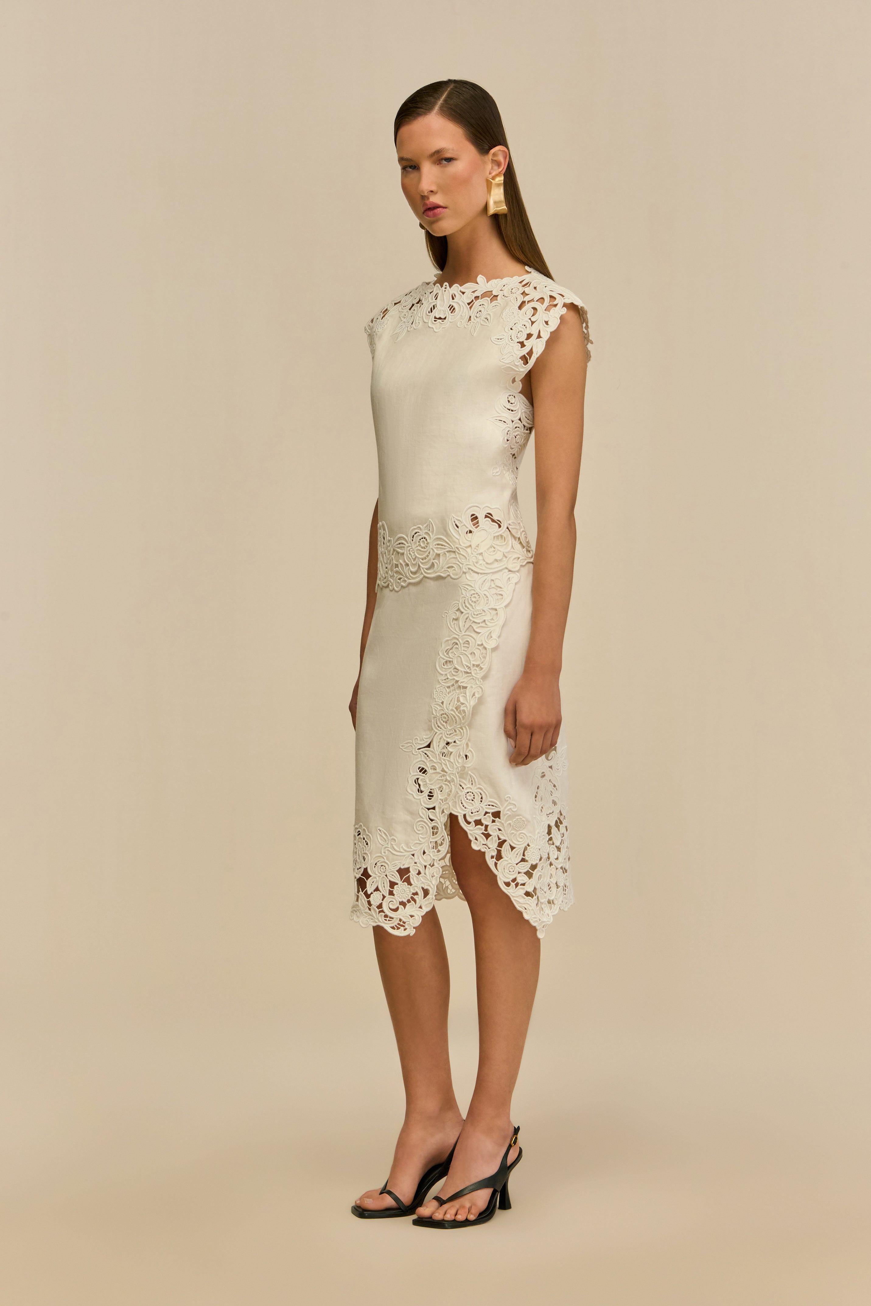 SHAYA SKIRT - OFF WHITE