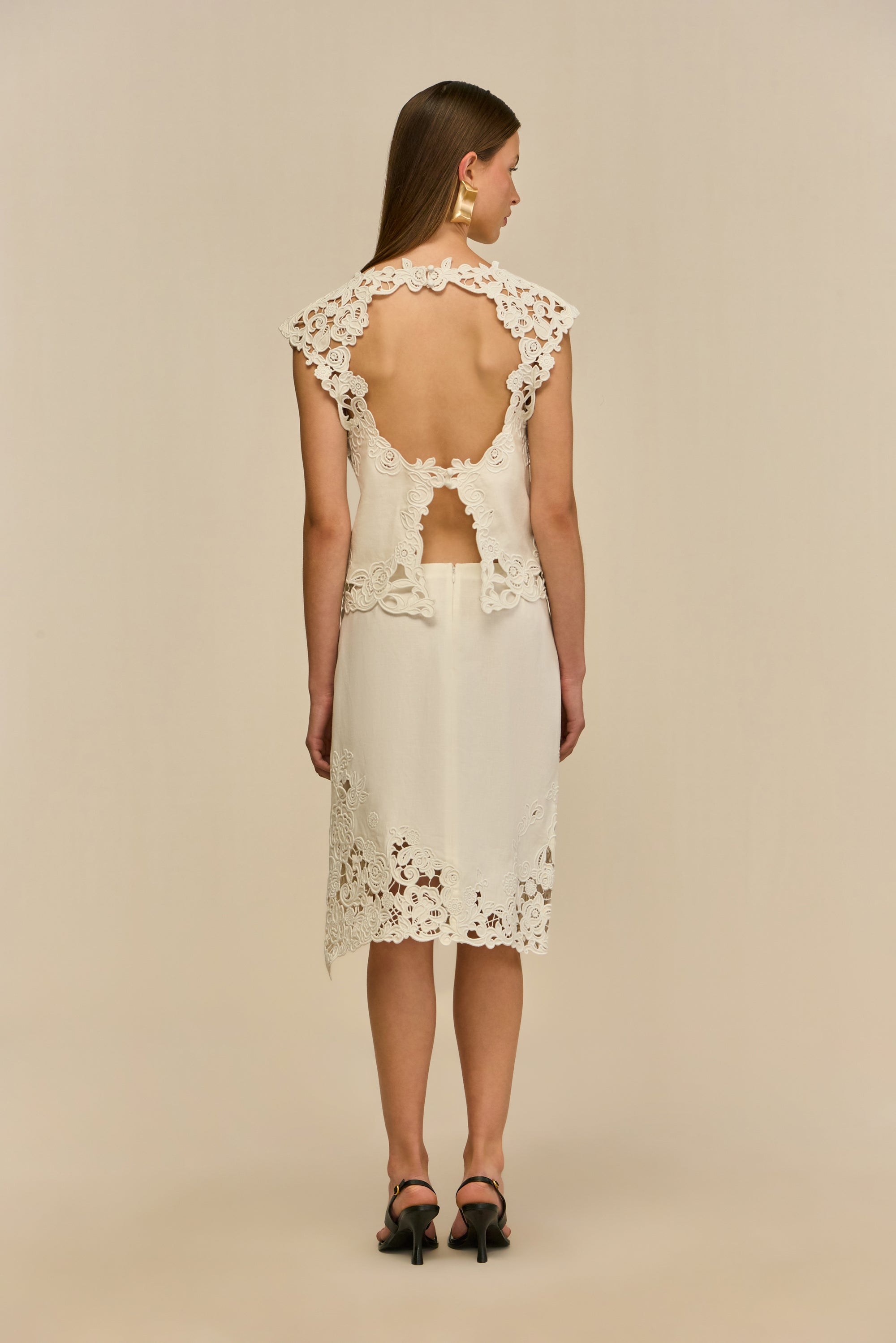 SHAYA SKIRT - OFF WHITE