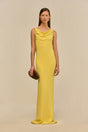 CELESTINA GOWN - CANARY