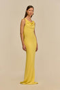 CELESTINA GOWN - CANARY