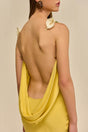 CELESTINA GOWN - CANARY