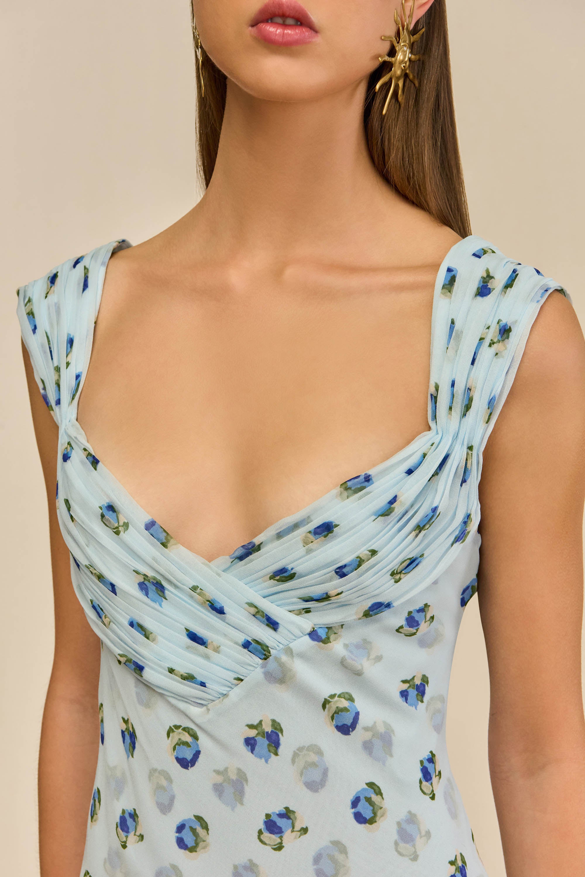 ELISEO DRESS - SMALL FLORAL BREEZE